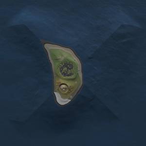 Thumbnail Rust Map: Procedural Map, Size: 1000, Seed: 3, 3 Monuments