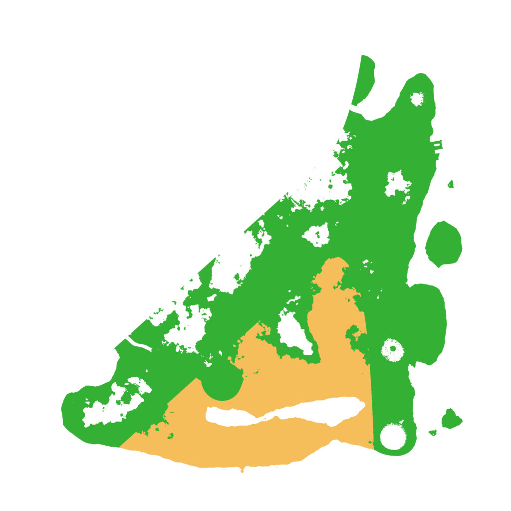 Biome Rust Map: Procedural Map, Size: 3500, Seed: 5937785