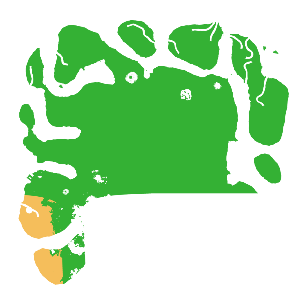 Biome Rust Map: Procedural Map, Size: 4000, Seed: 258748