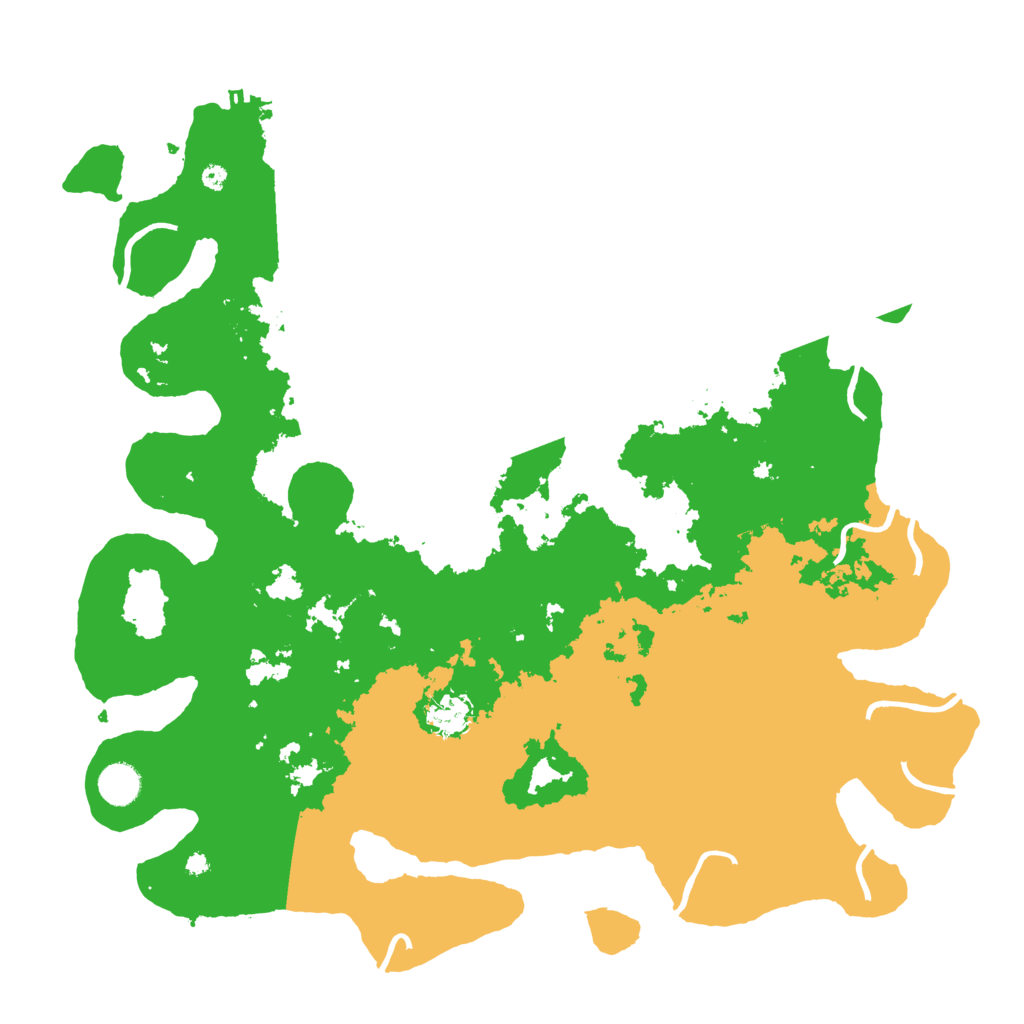 Biome Rust Map: Procedural Map, Size: 4250, Seed: 851587101