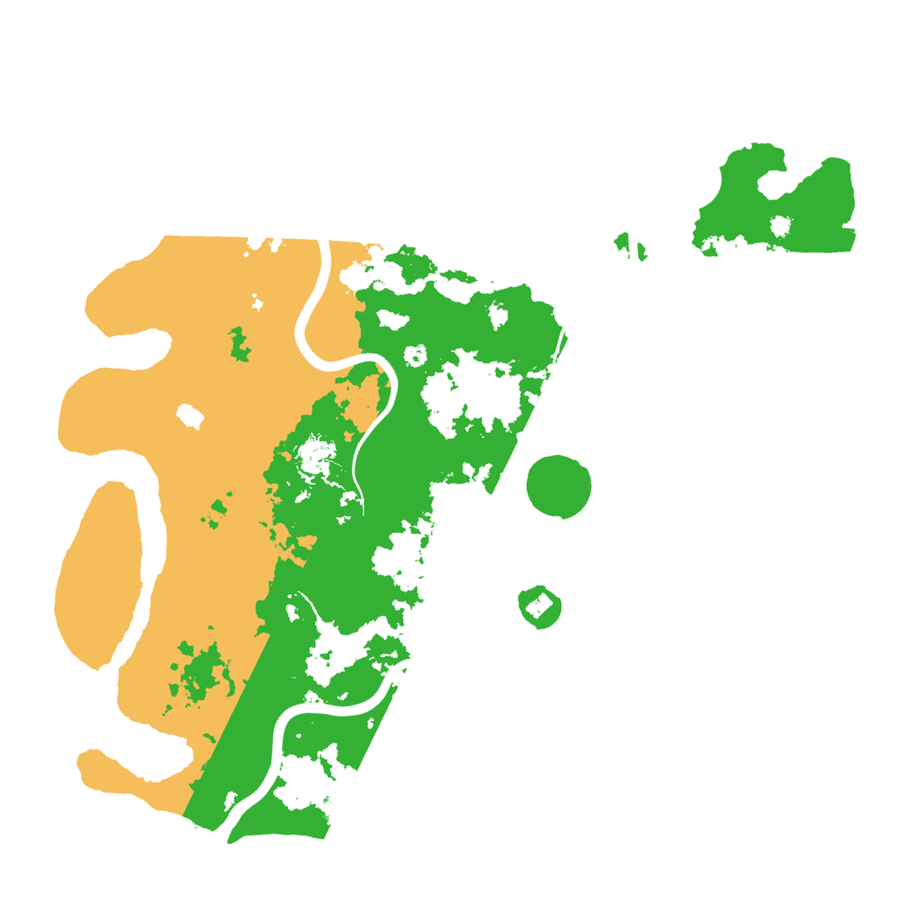 Biome Rust Map: Procedural Map, Size: 4000, Seed: 9606155