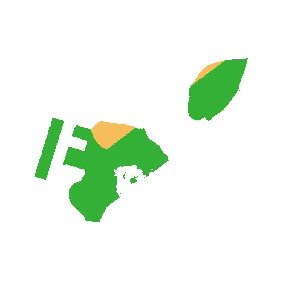 Biome Rust Map: Procedural Map, Size: 1000, Seed: 2072212228