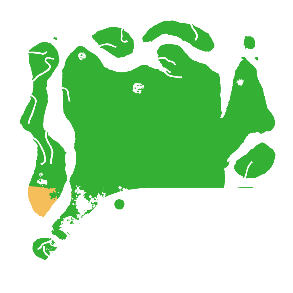 Biome Rust Map: Procedural Map, Size: 4000, Seed: 496894