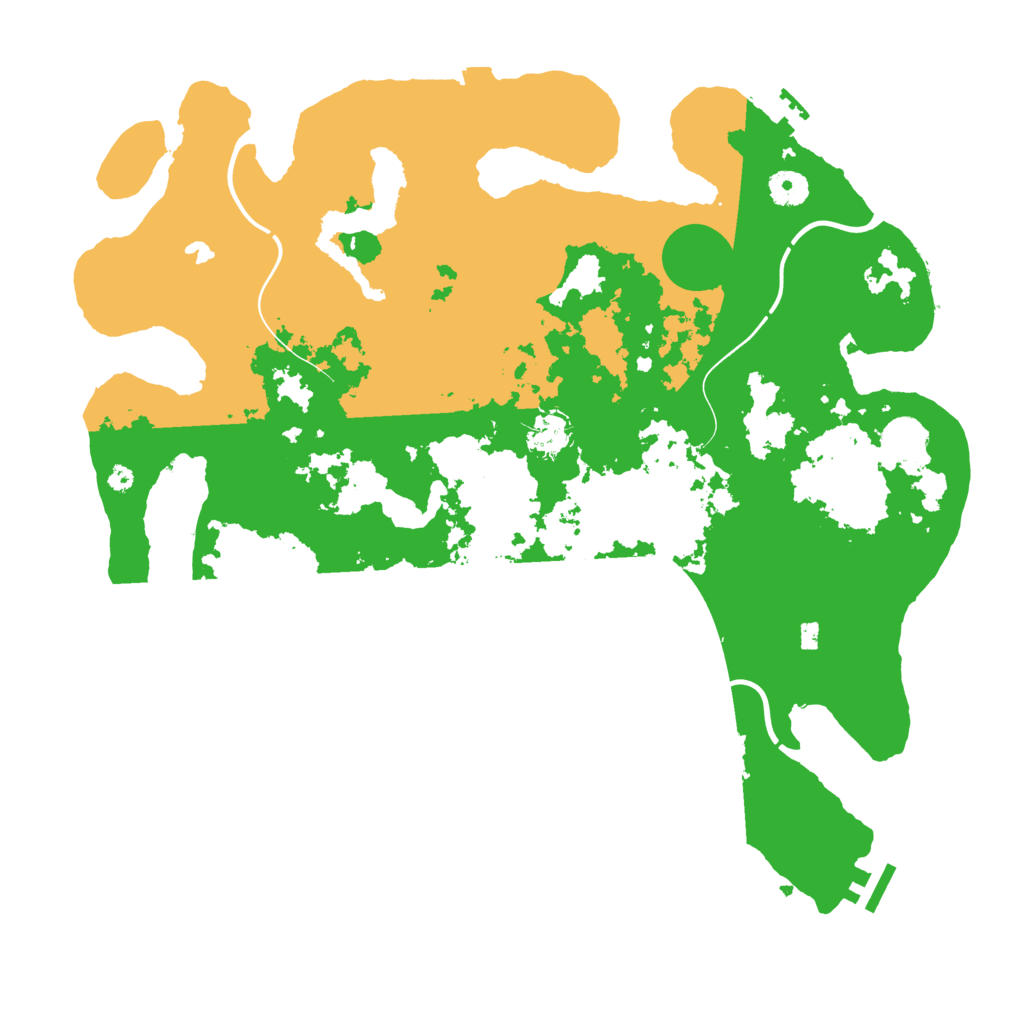 Biome Rust Map: Procedural Map, Size: 4050, Seed: 1902114240