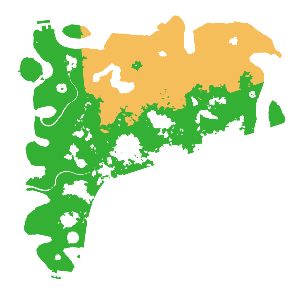 Biome Rust Map: Procedural Map, Size: 4500, Seed: 1832490972
