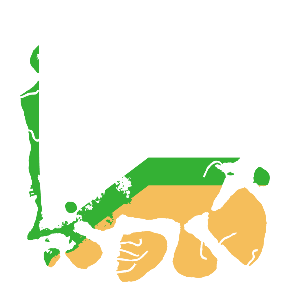 Biome Rust Map: Procedural Map, Size: 3500, Seed: 1382079004