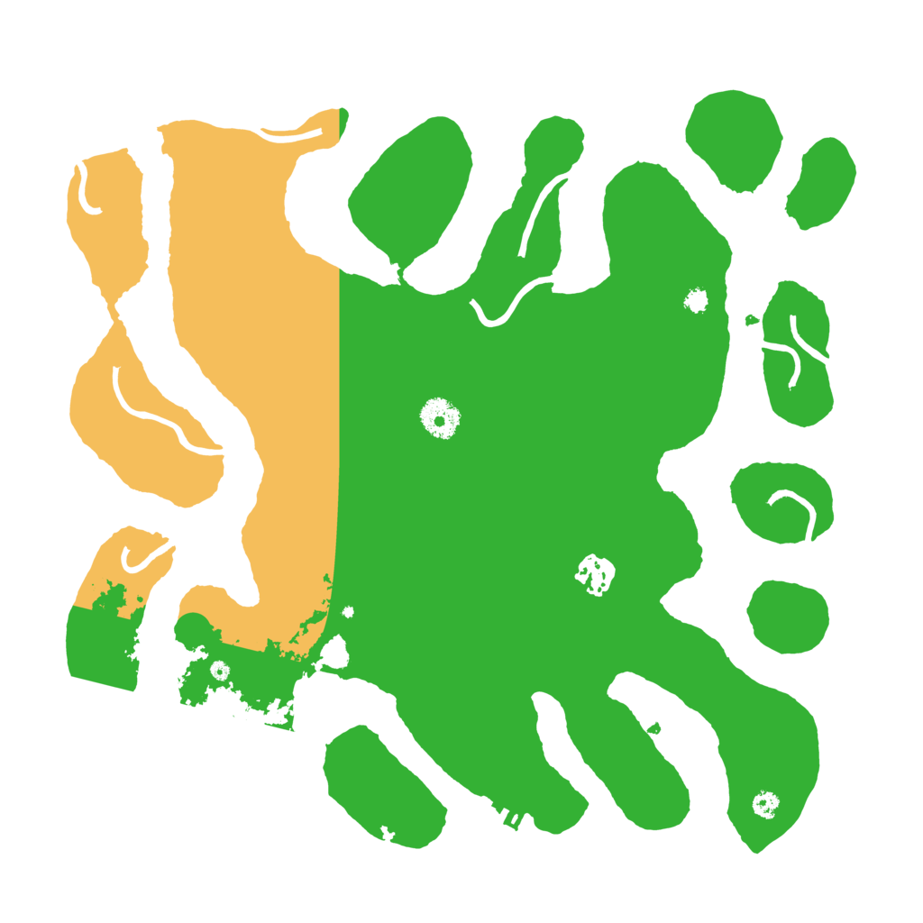 Biome Rust Map: Procedural Map, Size: 3550, Seed: 282087