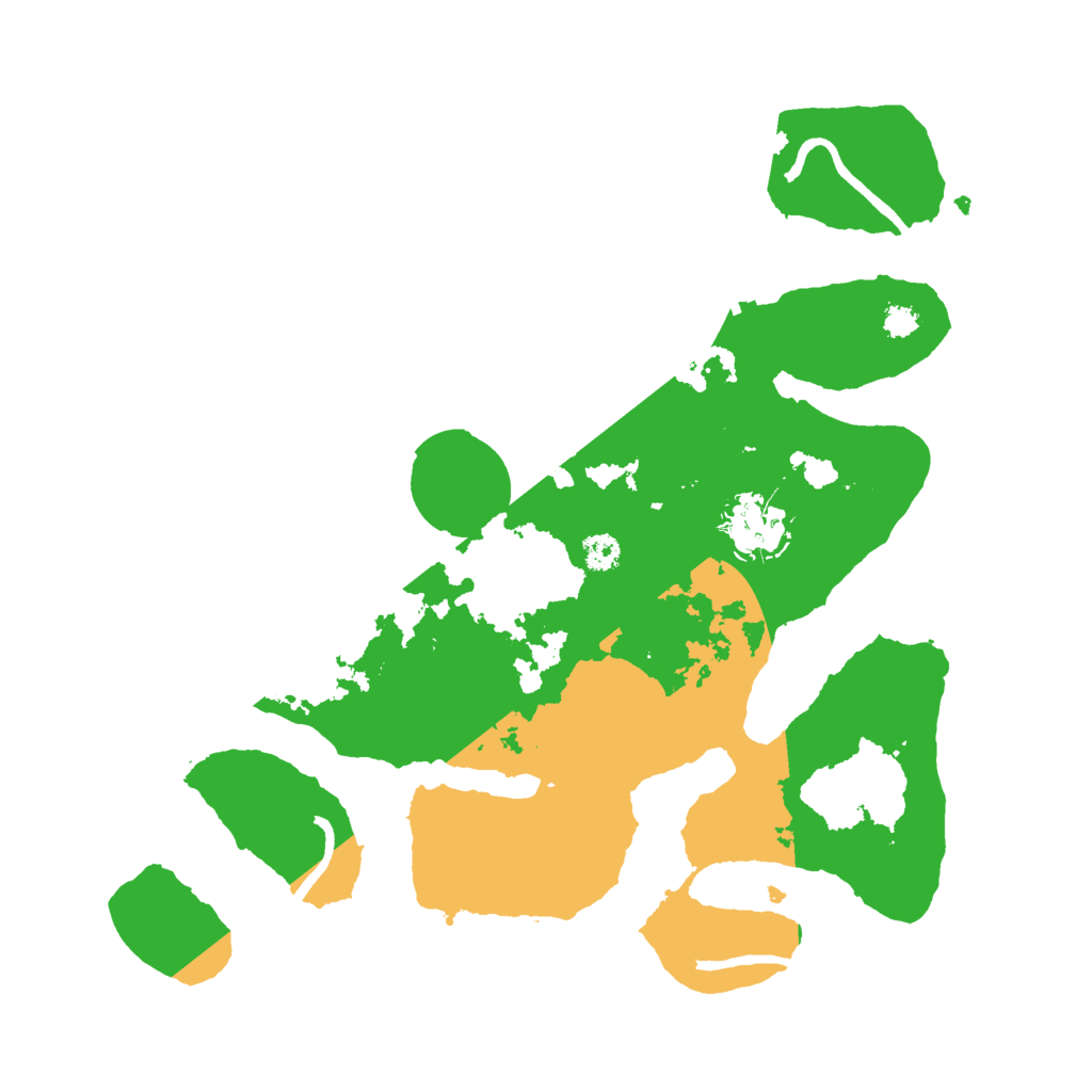 Biome Rust Map: Procedural Map, Size: 3000, Seed: 904611