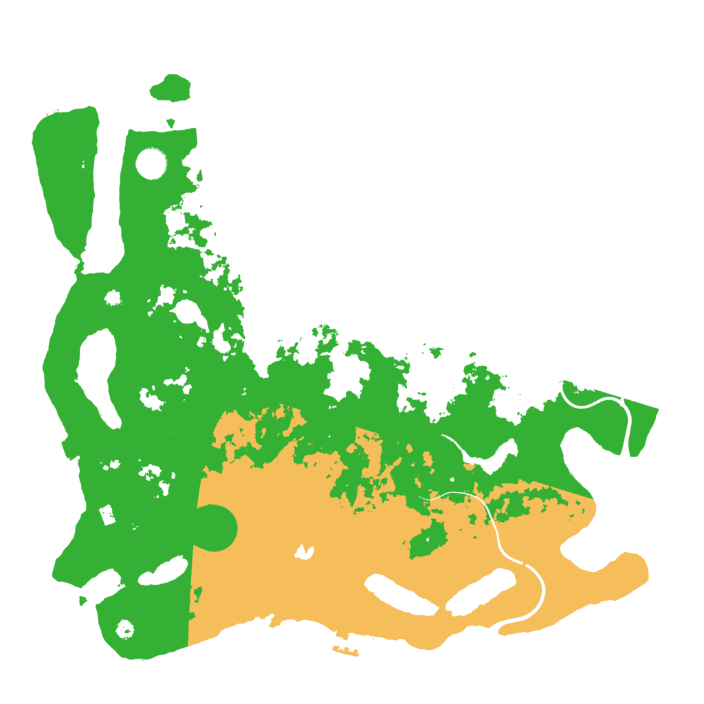 Biome Rust Map: Procedural Map, Size: 4000, Seed: 888179777