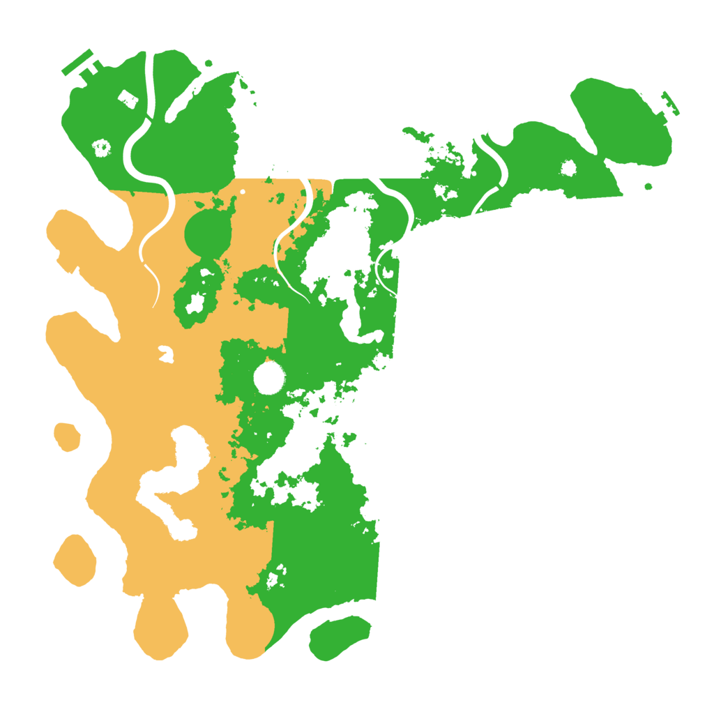 Biome Rust Map: Procedural Map, Size: 4000, Seed: 33956
