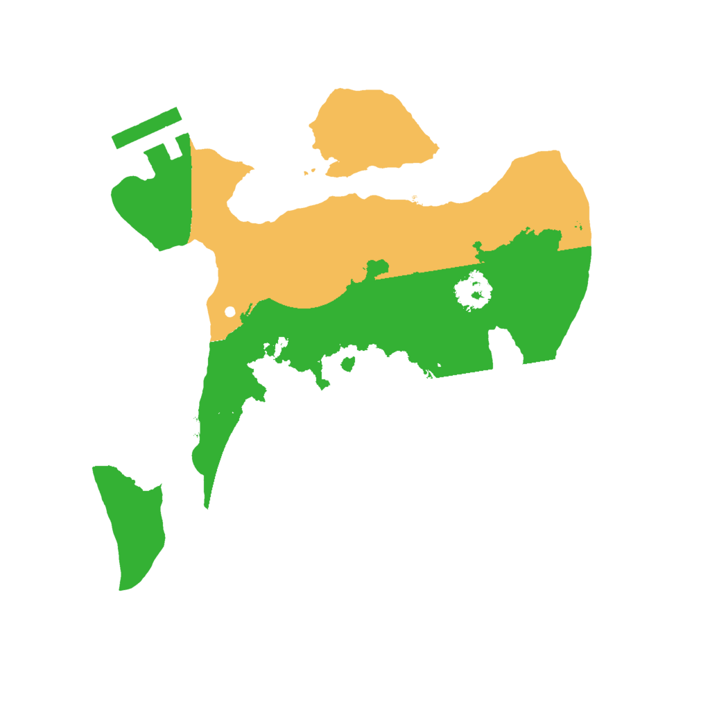 Biome Rust Map: Procedural Map, Size: 2000, Seed: 1315