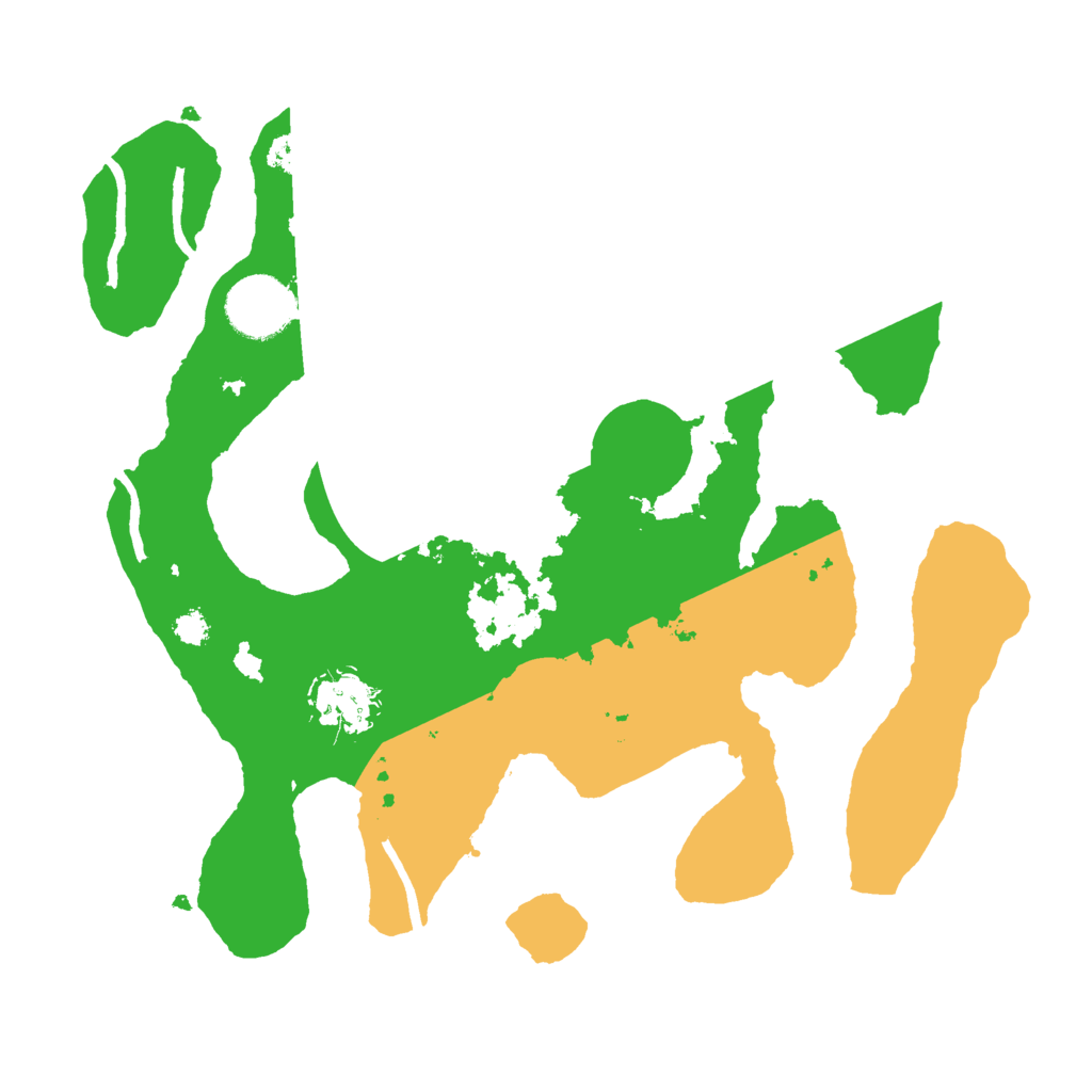 Biome Rust Map: Procedural Map, Size: 3000, Seed: 124521743