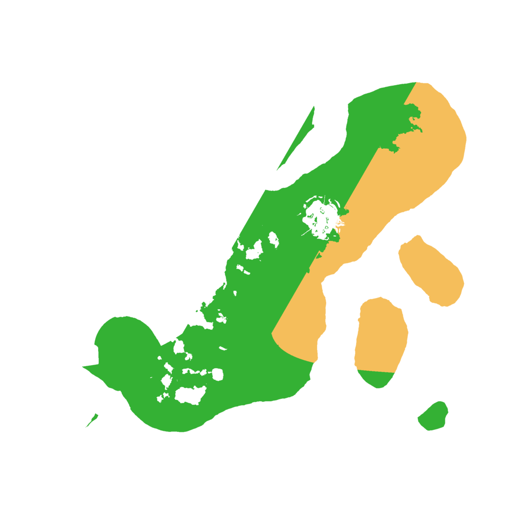 Biome Rust Map: Barren, Size: 2300, Seed: 8123834