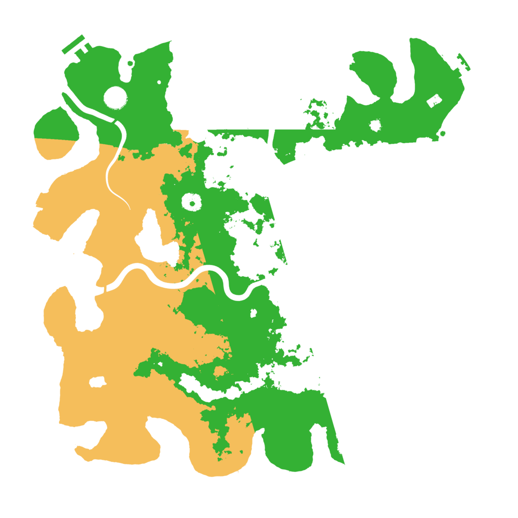 Biome Rust Map: Procedural Map, Size: 4000, Seed: 273117