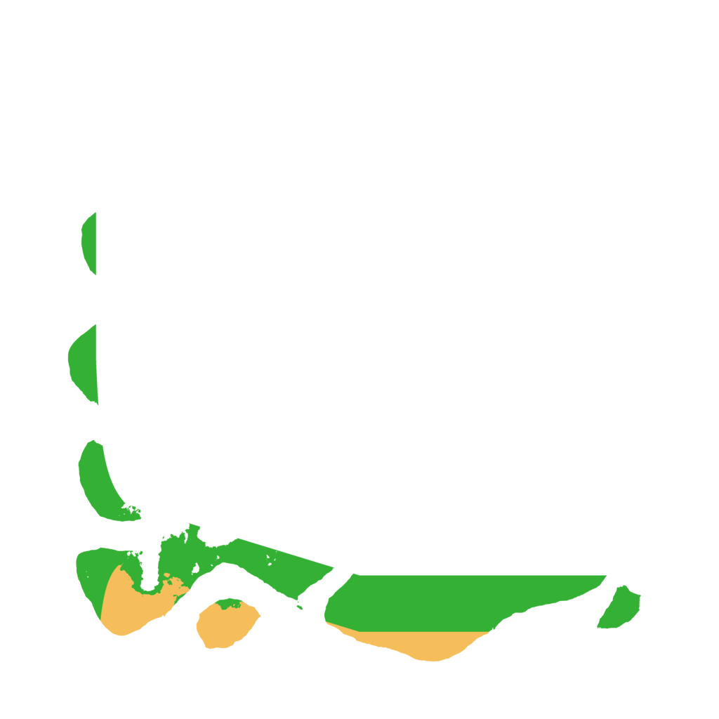 Biome Rust Map: Barren, Size: 3500, Seed: 13825