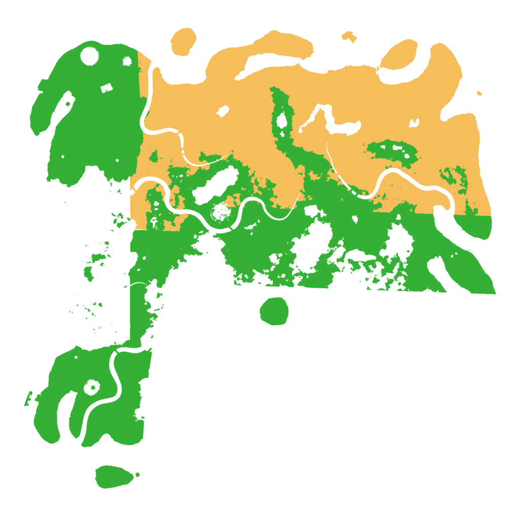 Biome Rust Map: Procedural Map, Size: 5000, Seed: 412