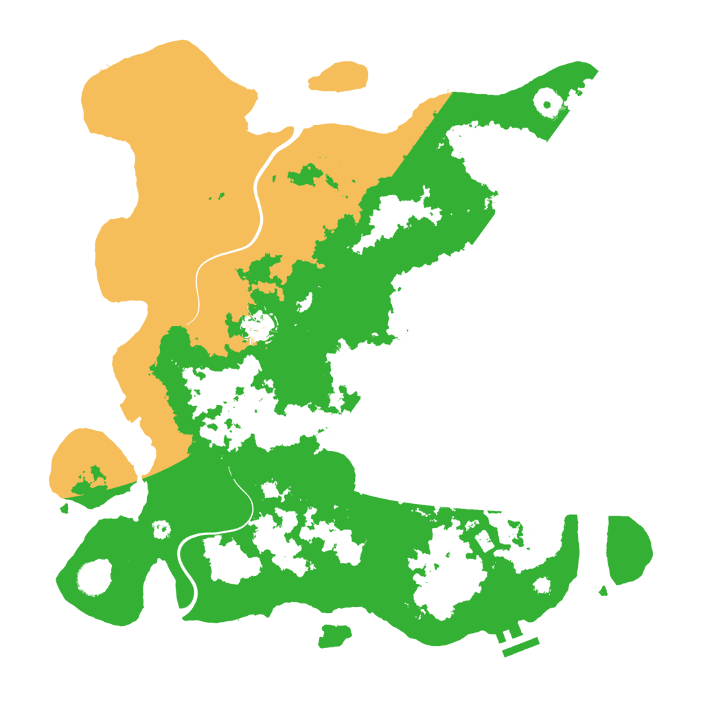 Biome Rust Map: Procedural Map, Size: 3750, Seed: 279254013