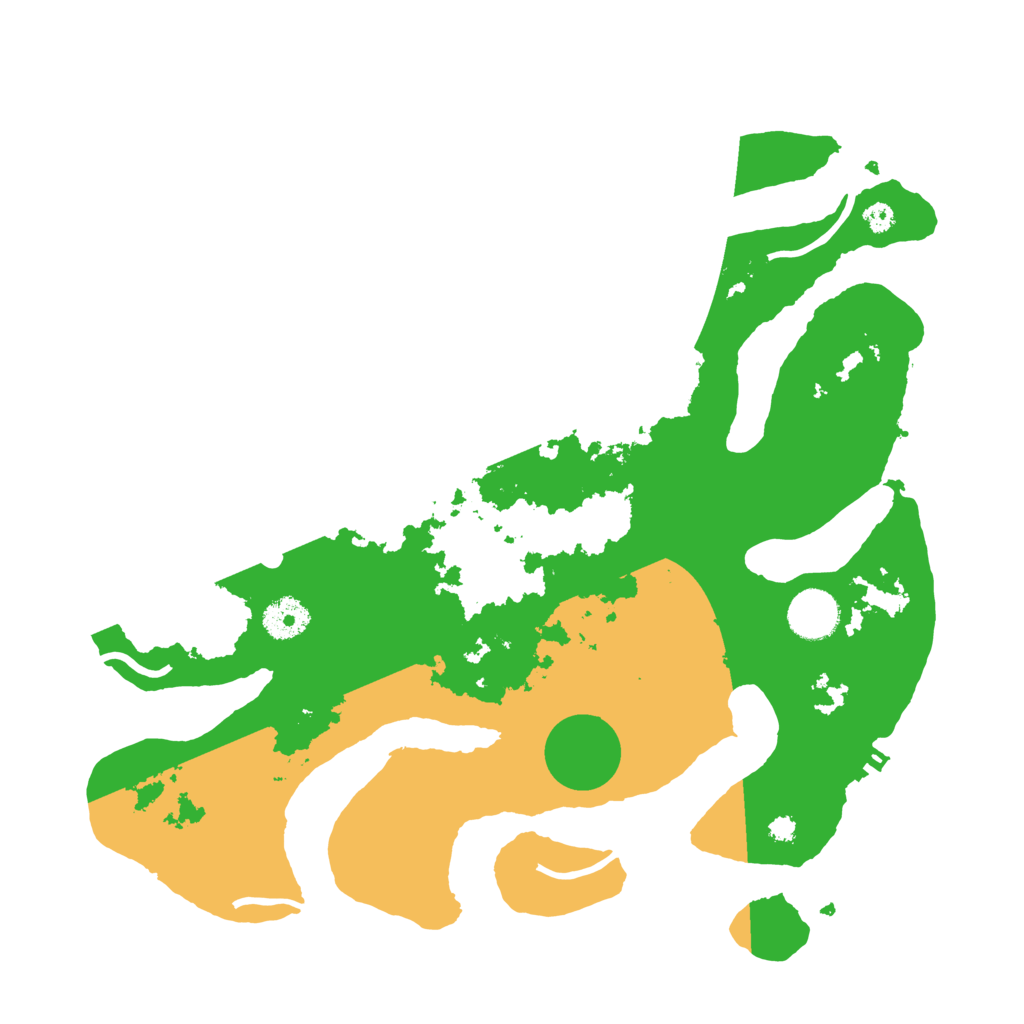 Biome Rust Map: Procedural Map, Size: 3550, Seed: 763368