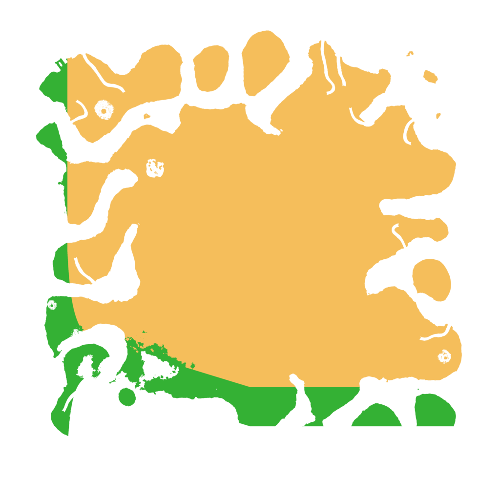 Biome Rust Map: Procedural Map, Size: 4000, Seed: 886569