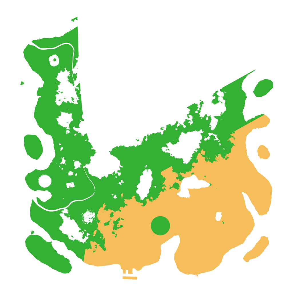 Biome Rust Map: Procedural Map, Size: 4050, Seed: 572536728