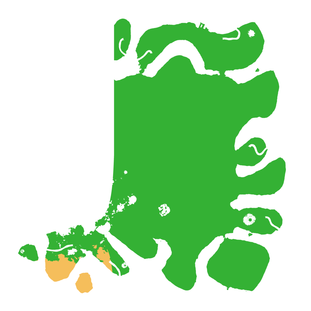 Biome Rust Map: Procedural Map, Size: 4000, Seed: 301042