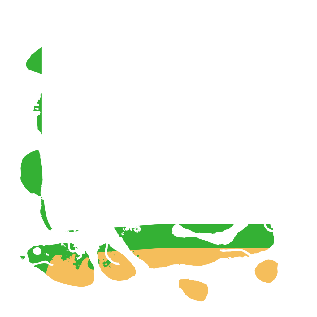 Biome Rust Map: Procedural Map, Size: 3550, Seed: 340483