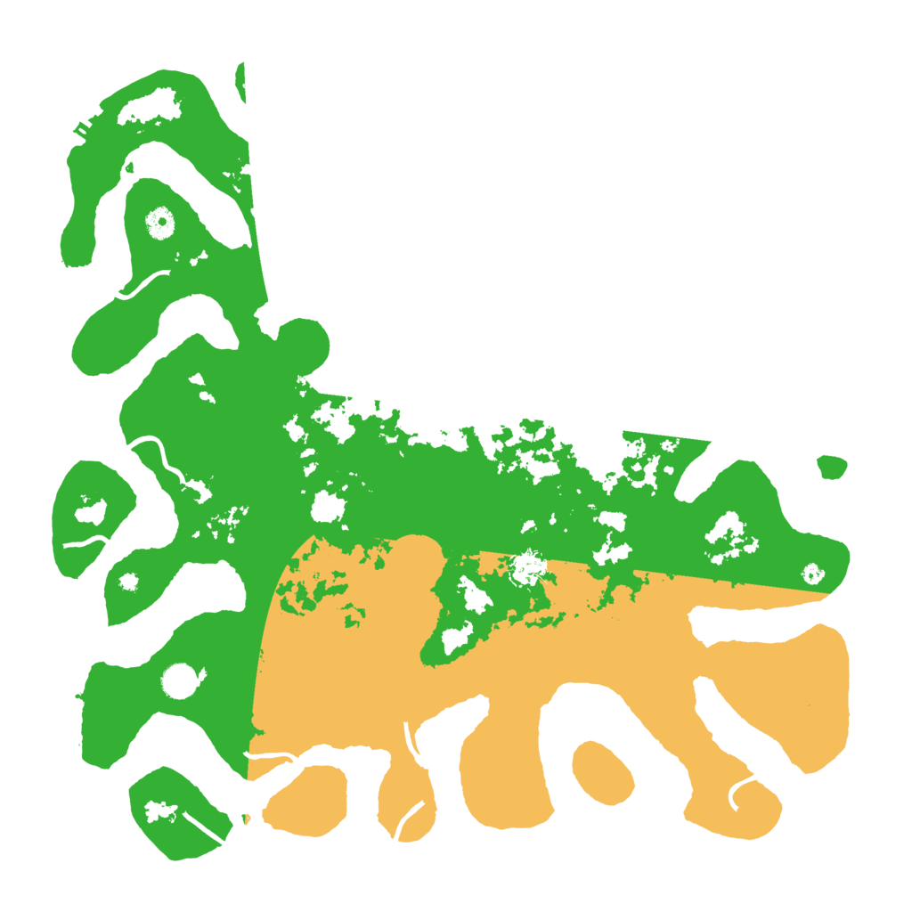 Biome Rust Map: Procedural Map, Size: 4500, Seed: 2147483645