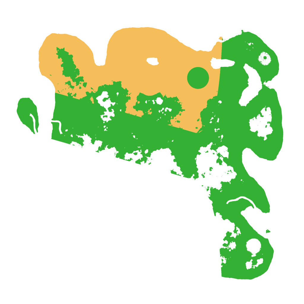 Biome Rust Map: Procedural Map, Size: 3685, Seed: 2147483647