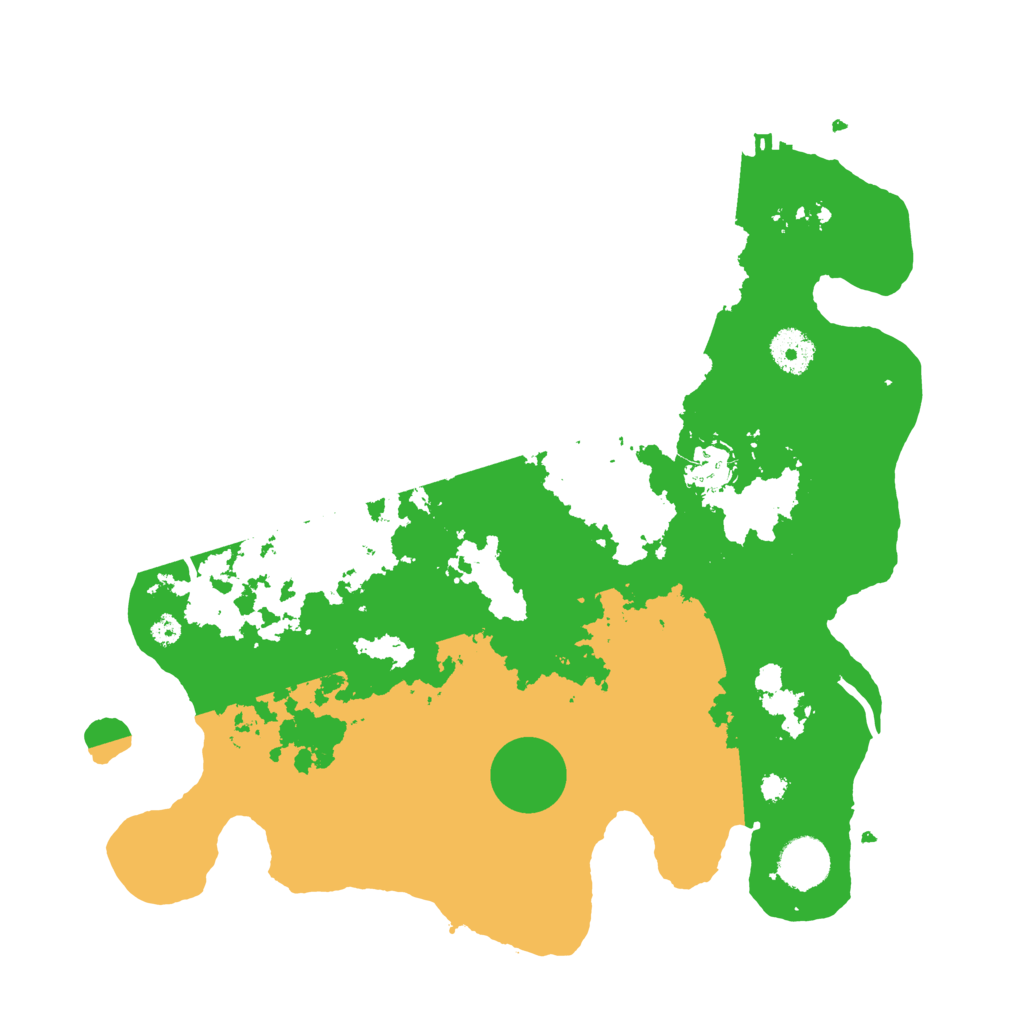 Biome Rust Map: Procedural Map, Size: 3550, Seed: 523750