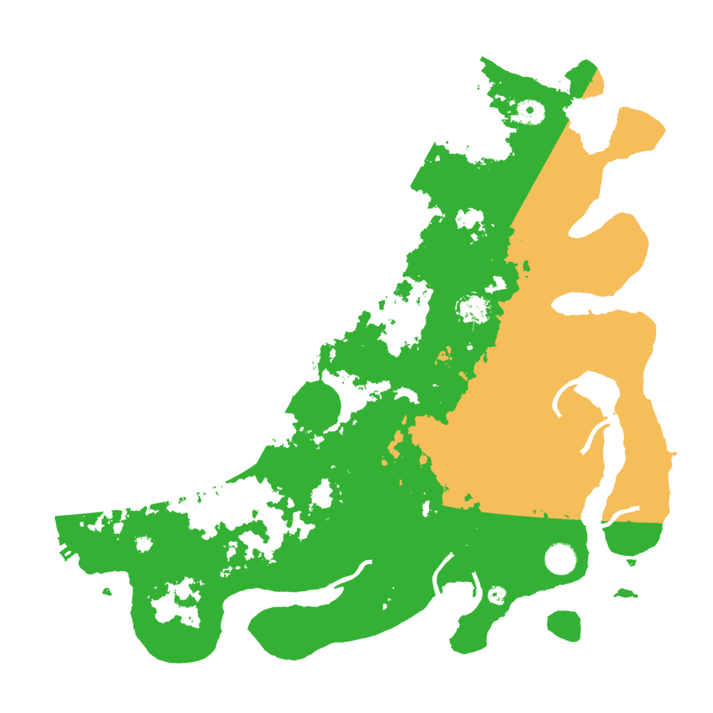 Biome Rust Map: Procedural Map, Size: 4000, Seed: 4737864