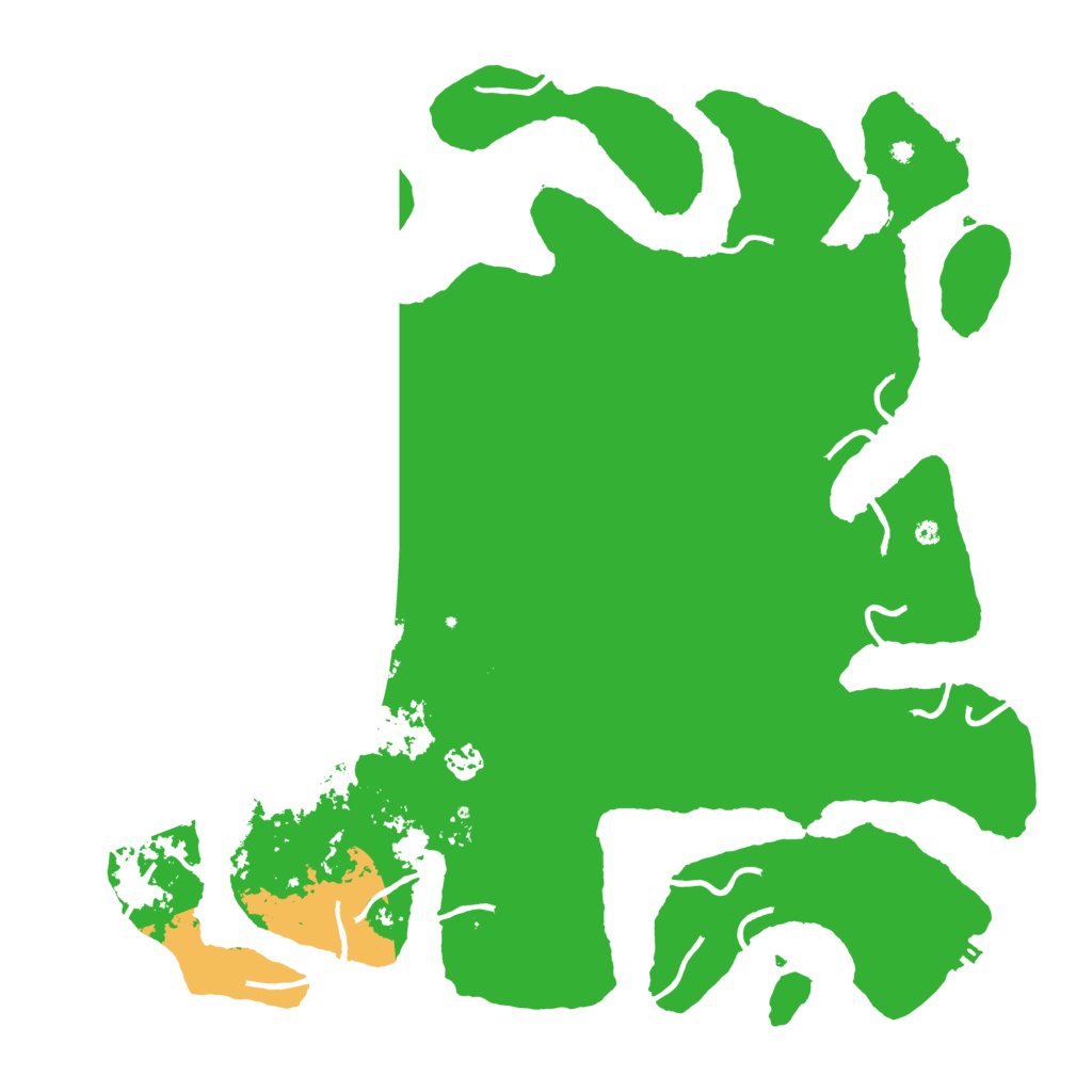 Biome Rust Map: Procedural Map, Size: 4500, Seed: 2008374322