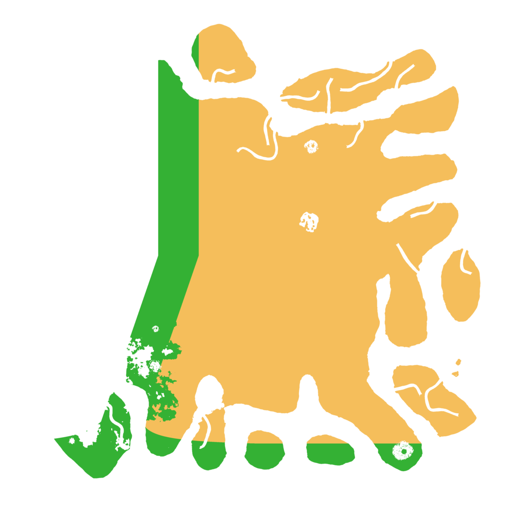 Biome Rust Map: Procedural Map, Size: 4000, Seed: 518934573