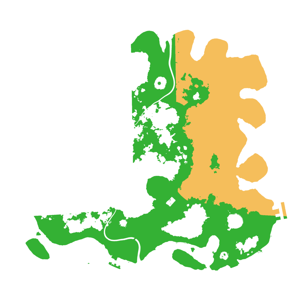 Biome Rust Map: Procedural Map, Size: 3550, Seed: 473630