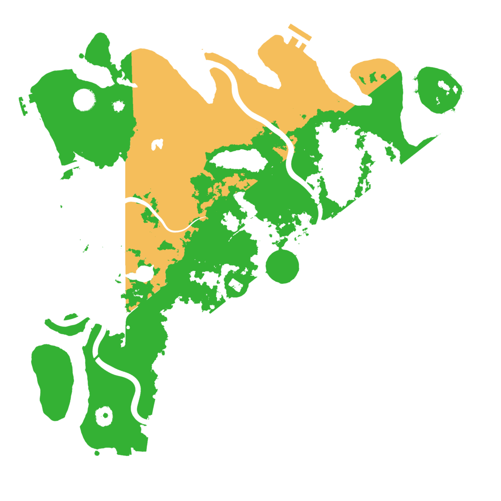 Biome Rust Map: Procedural Map, Size: 4000, Seed: 2105624777