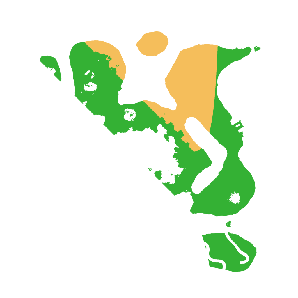 Biome Rust Map: Procedural Map, Size: 2500, Seed: 50567