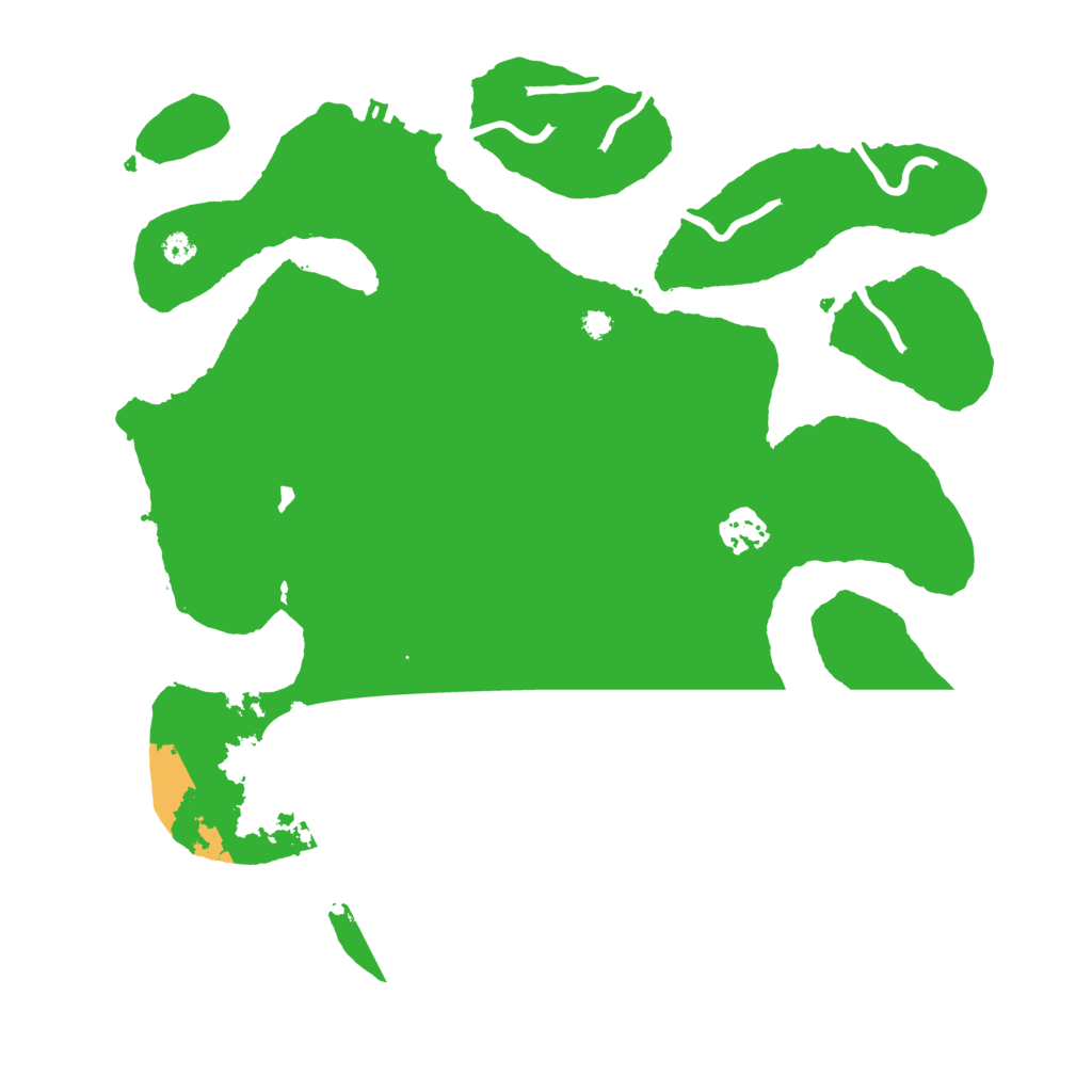 Biome Rust Map: Procedural Map, Size: 3550, Seed: 925076