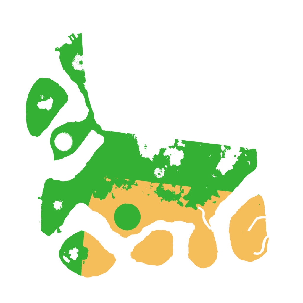 Biome Rust Map: Procedural Map, Size: 3000, Seed: 2147483645