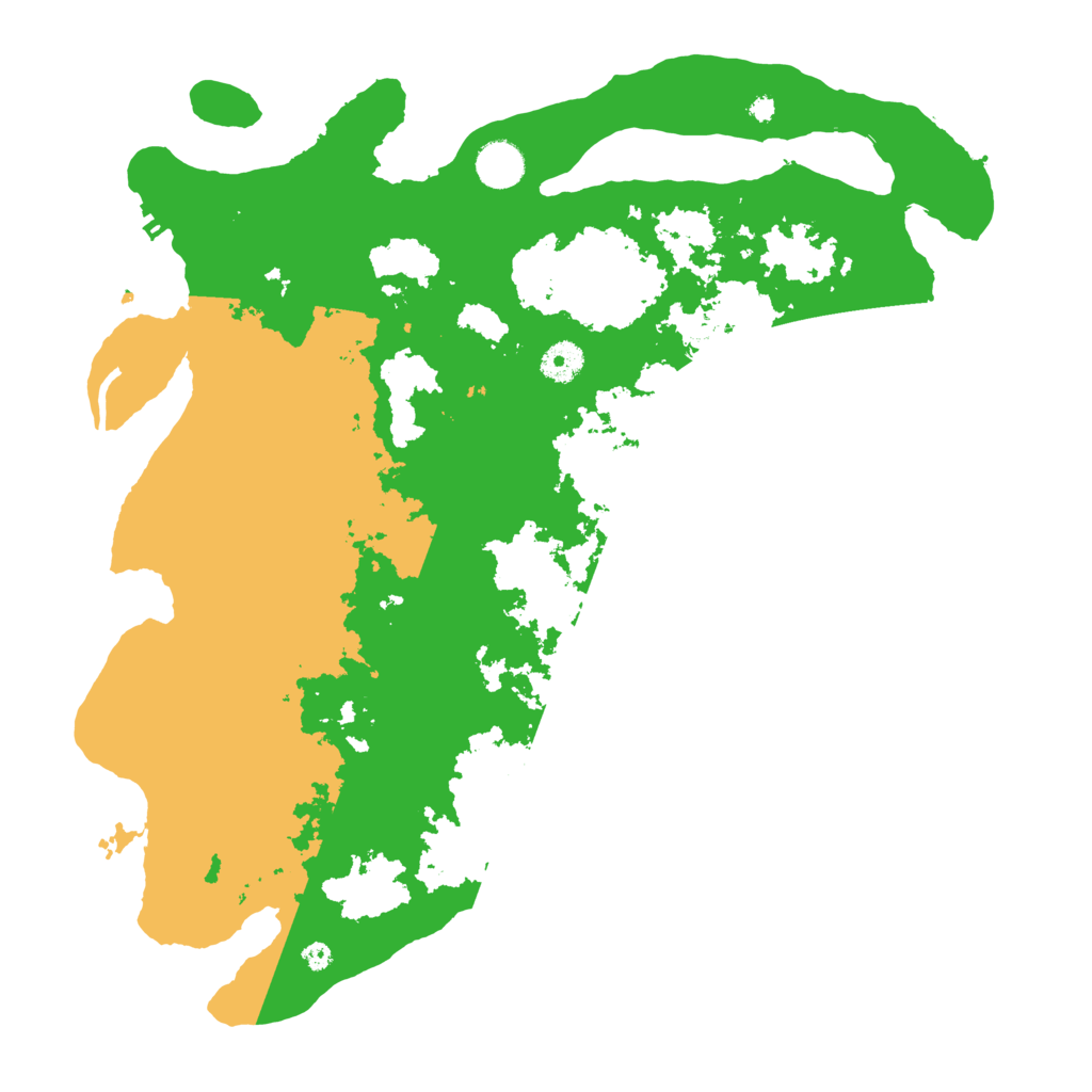 Biome Rust Map: Procedural Map, Size: 4000, Seed: 1222219010