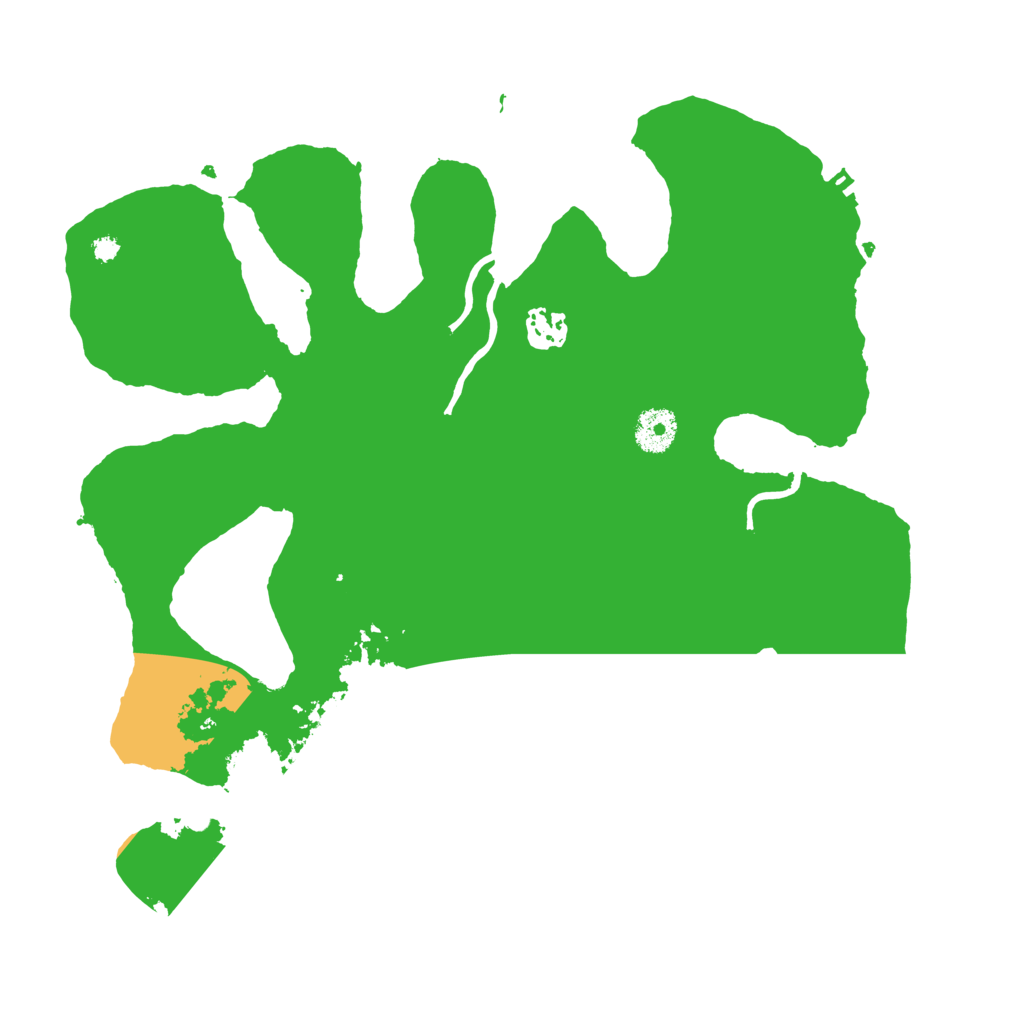 Biome Rust Map: Procedural Map, Size: 3550, Seed: 303743