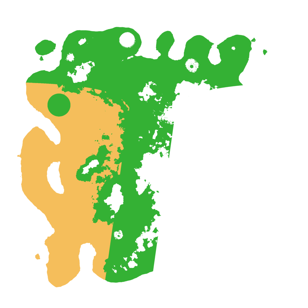 Biome Rust Map: Procedural Map, Size: 3550, Seed: 311901