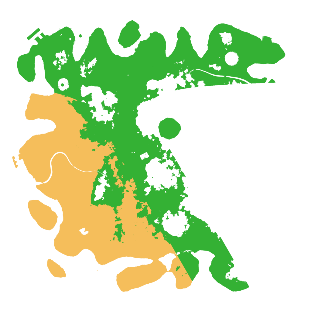 Biome Rust Map: Procedural Map, Size: 4000, Seed: 896921