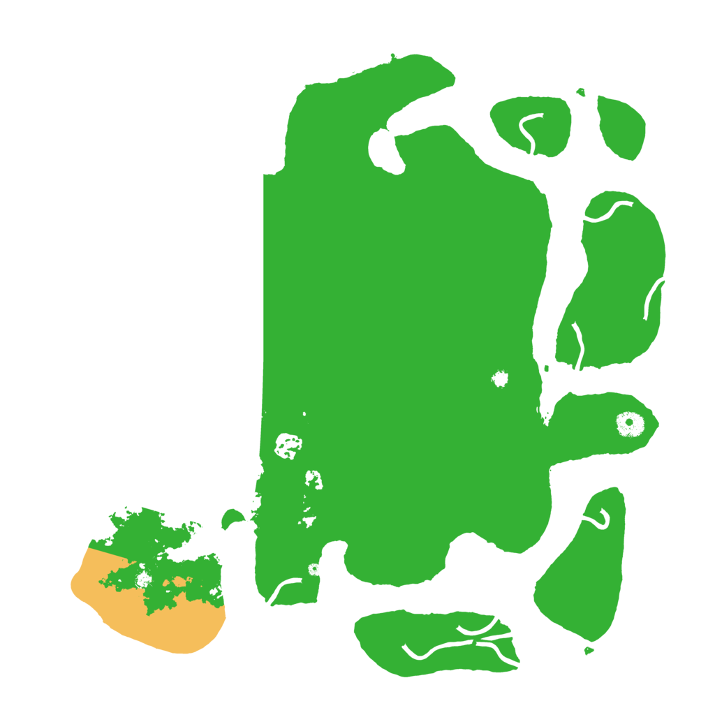 Biome Rust Map: Procedural Map, Size: 4000, Seed: 820858