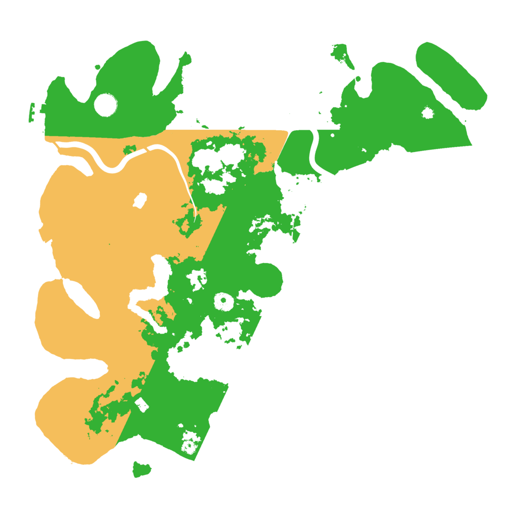 Biome Rust Map: Procedural Map, Size: 4000, Seed: 819874