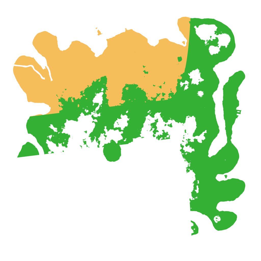 Biome Rust Map: Procedural Map, Size: 4000, Seed: 270334