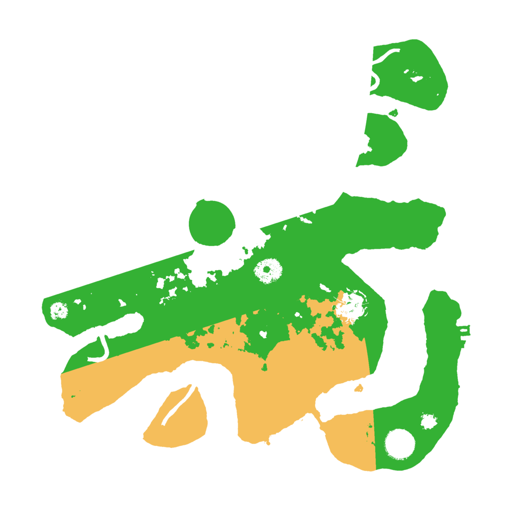 Biome Rust Map: Procedural Map, Size: 3000, Seed: 1020