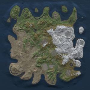 Thumbnail Rust Map: Procedural Map, Size: 3800, Seed: 420, 20 Monuments