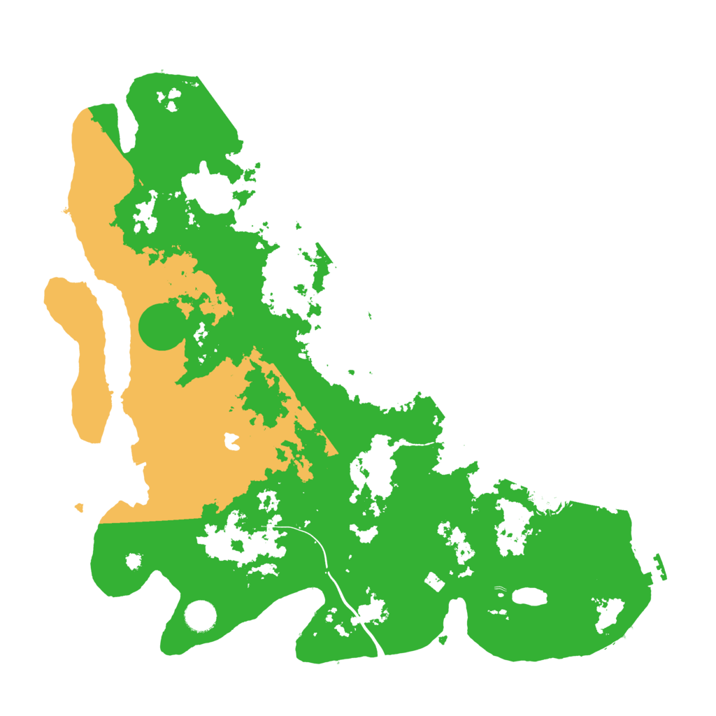 Biome Rust Map: Procedural Map, Size: 4000, Seed: 313068
