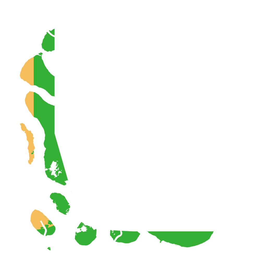 Biome Rust Map: Procedural Map, Size: 4000, Seed: 631615