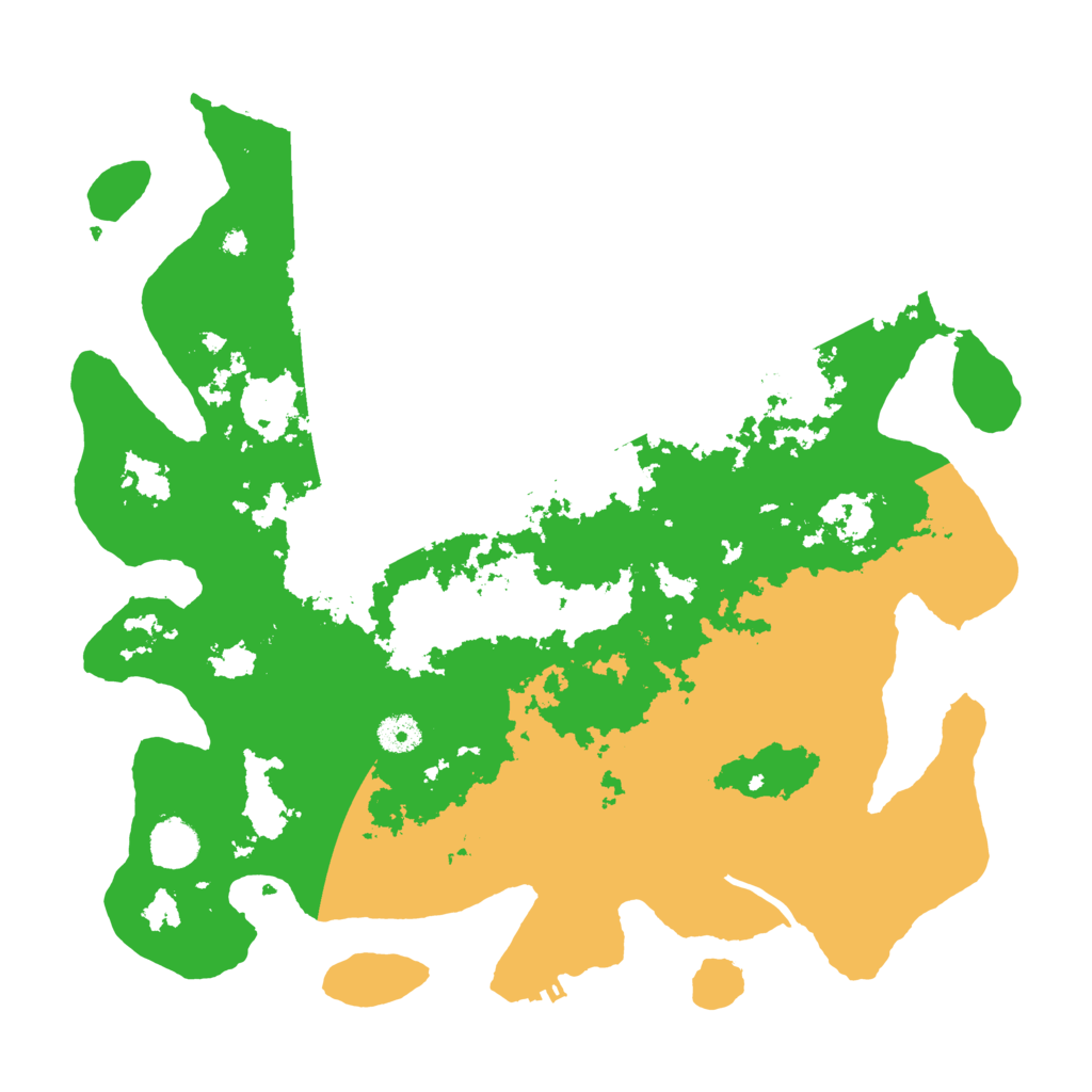 Biome Rust Map: Procedural Map, Size: 4000, Seed: 1152635187