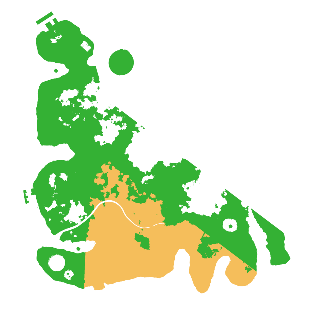 Biome Rust Map: Procedural Map, Size: 3376, Seed: 712358